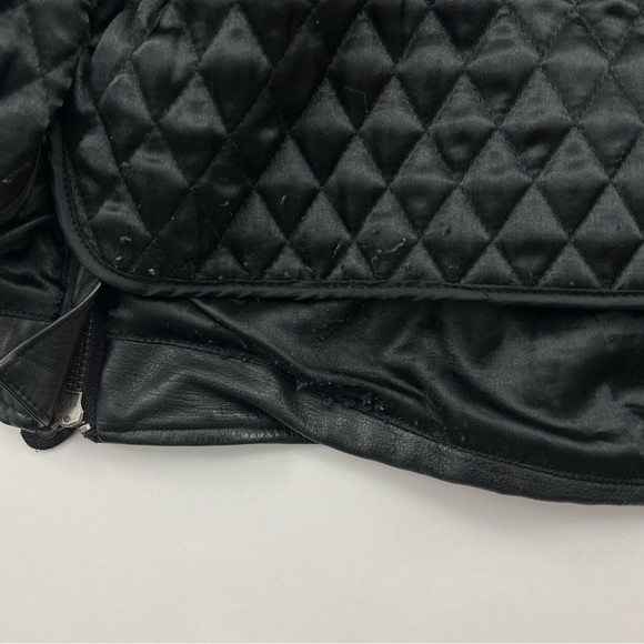 Harley Davidson Biker Leather Jacket - Picture 6 of 9